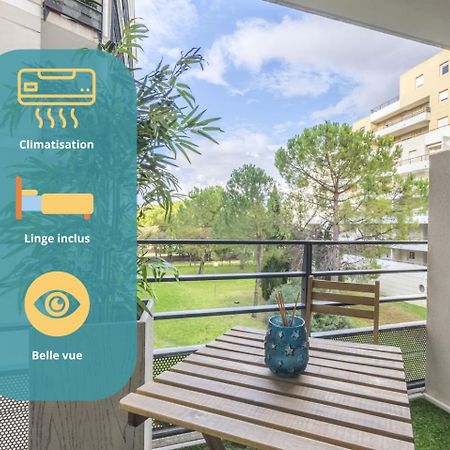 Superbe Appt Port Marianne, Parking Prive, 4 Personnes Apartment Montpellier Ngoại thất bức ảnh