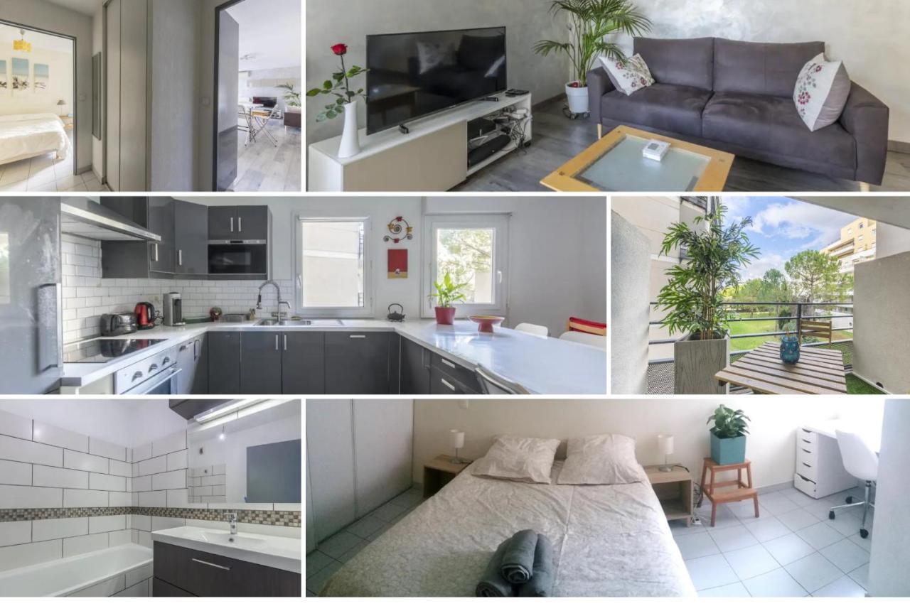 Superbe Appt Port Marianne, Parking Prive, 4 Personnes Apartment Montpellier Ngoại thất bức ảnh