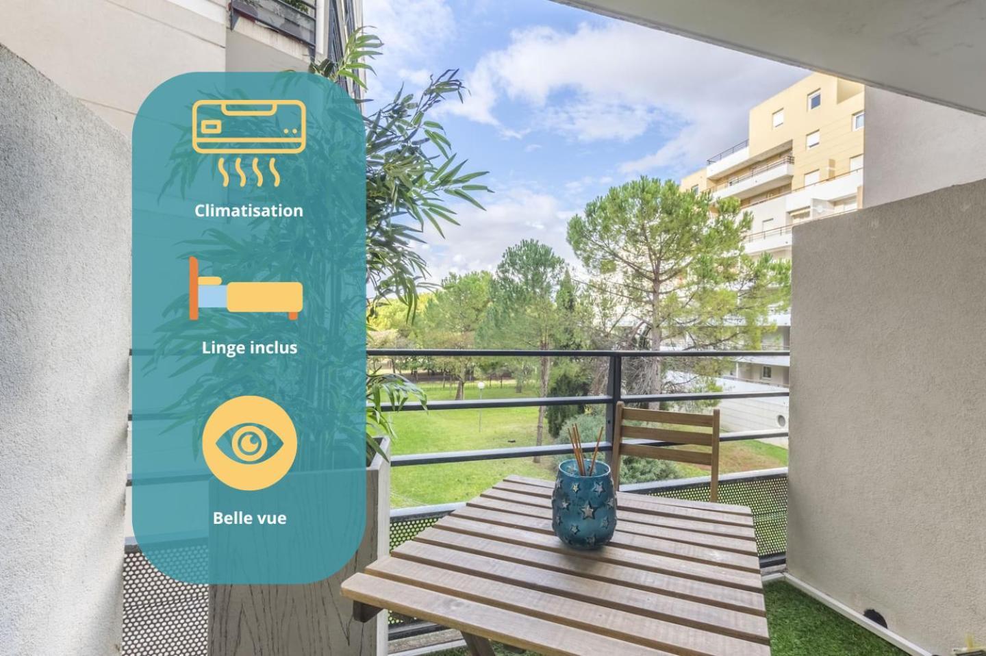Superbe Appt Port Marianne, Parking Prive, 4 Personnes Apartment Montpellier Ngoại thất bức ảnh